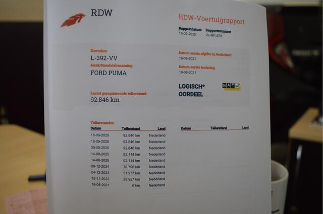 Ford PUMA 1.0 EcoBoost Hybrid Titanium Nap / Led verl. / Apple,android / Navi