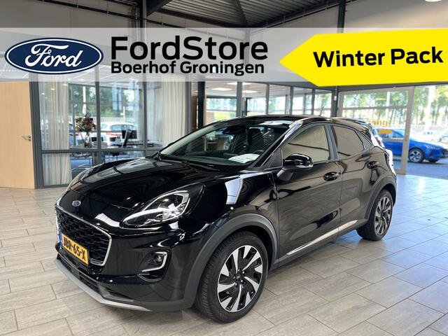 Ford PUMA EcoBoost Hybrid 125 pk Titanium | Winter Pack | Navi | Clima | Cruise | 4 seiz. banden | Apple Carplay
