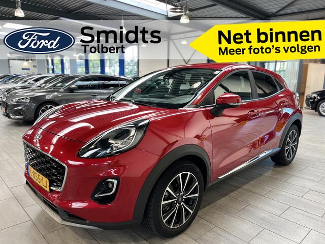 Ford PUMA EcoBoost 125 pk Titanium | B&O | LED | Navi | Clima | Cruise | Apple Carplay | 17" |