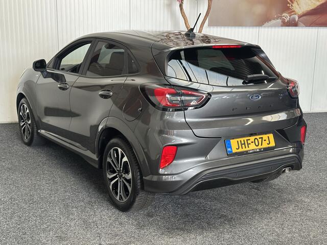 Ford PUMA 1.0 ECOBOOST HYBRID ST 155 PK ! NAVIGATIE ADAPTIVE CRUISE CONTROL APPLE CARPLAY/ANDROID RIJSTROOKSENSOREN VOORRUITVERWARMING STUURVERWARMING ACHTERUITRIJCAMERA ZEER MOOI !! 3010
