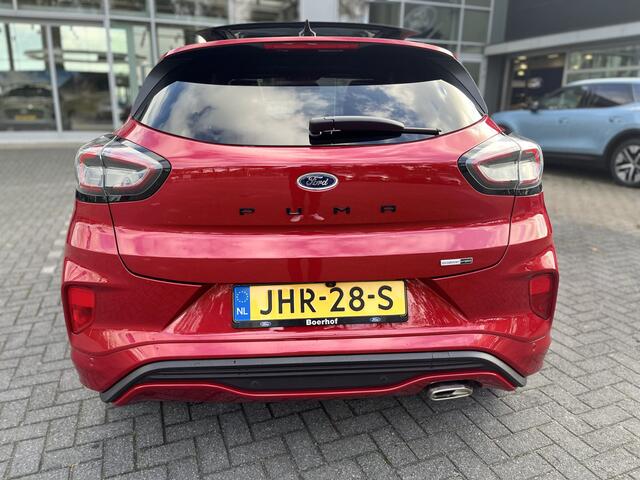 Ford PUMA EcoBoost Hybrid 155 pk ST-Line X | Pano | Winter Pack | El. a. klep | Adapt. cruise | B&O | 100% dealer onderh.