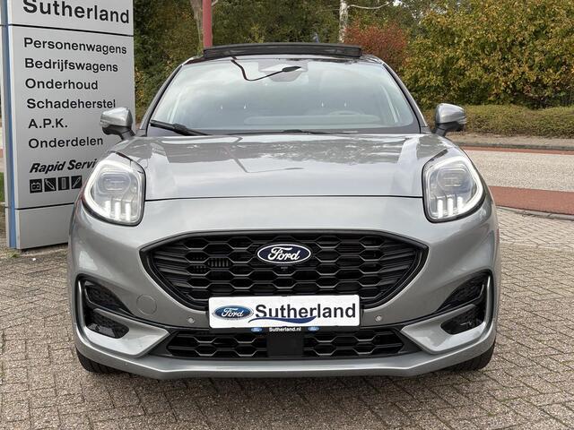 Ford PUMA 1.0 EcoBoost Hybrid ST-Line X 155pk Automaat | Panoramadak | Afneembare trekhaak | Winter Pack | Adaptive cruise control | 360 graden camera | Bang&Olufsen | Elektrsiche achterklep | Matrix LED