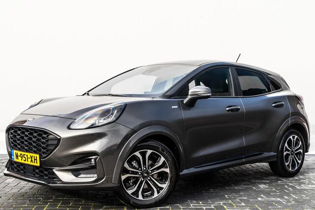 Ford PUMA 1.0 155 PK EcoBoost Hybrid ST-Line X RIJKLAAR INCL:GARANTIE. | Vooruit/stoel/stuur Verwarming I Wireless Charging | Clima | Navigatie | Trekhaak |