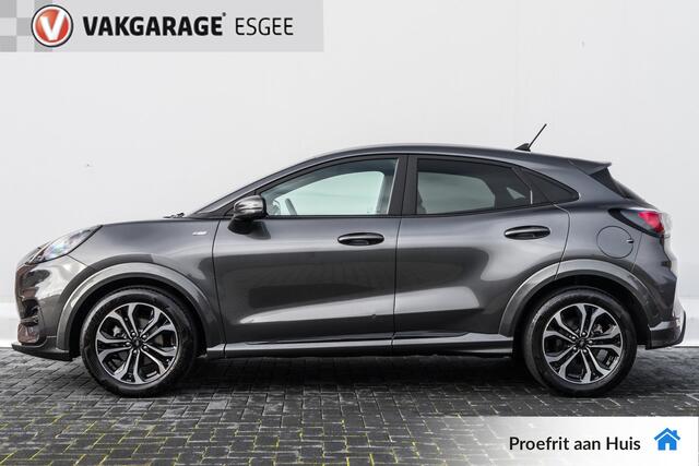 Ford PUMA 1.0 155 PK EcoBoost Hybrid ST-Line X RIJKLAAR INCL:GARANTIE. | Vooruit/stoel/stuur Verwarming I Wireless Charging | Clima | Navigatie | Trekhaak |
