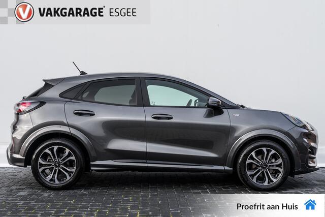 Ford PUMA 1.0 155 PK EcoBoost Hybrid ST-Line X RIJKLAAR INCL:GARANTIE. | Vooruit/stoel/stuur Verwarming I Wireless Charging | Clima | Navigatie | Trekhaak |