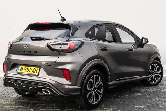 Ford PUMA 1.0 155 PK EcoBoost Hybrid ST-Line X RIJKLAAR INCL:GARANTIE. | Vooruit/stoel/stuur Verwarming I Wireless Charging | Clima | Navigatie | Trekhaak |