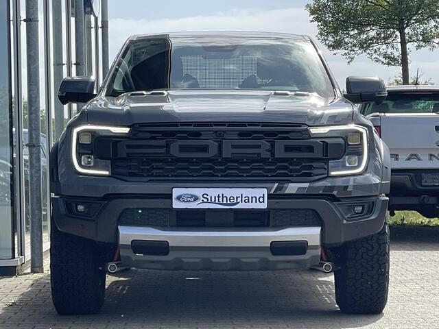 Ford RANGER 3.0 EcoBoost Raptor 288pk V6 Automaat Rijklaar! | Conquer Grey Metallic | Raptor Pack Nieuw Model | SYNC4 | 2.500kg Trekgewicht | Matrix LED Koplampen | Prijs incl. ombouwkosten Grijs Kenteken