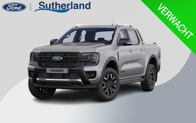 Ford RANGER 2.3 PHEV Wildtrak Double Cab 281pk | 5 persoons! | Technology Pack Plus Trailer | Cargo Area Pack | Power Rollertop | Prijs excl. BTW incl. BPM | laadkabel mode 3 16A
