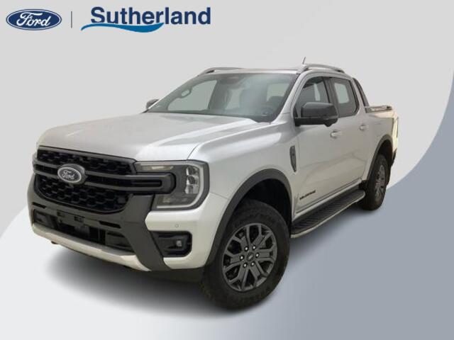Ford RANGER 3.0 V6 Wildtrak Double Cab EcoBlue | SCI |241pk!! | 2-zits| BPM vrij | Rollertop | Trekhaak | Technology Pack | Uniek in Nederland | Verlengde fabrieksgarantie tot 03-2028
