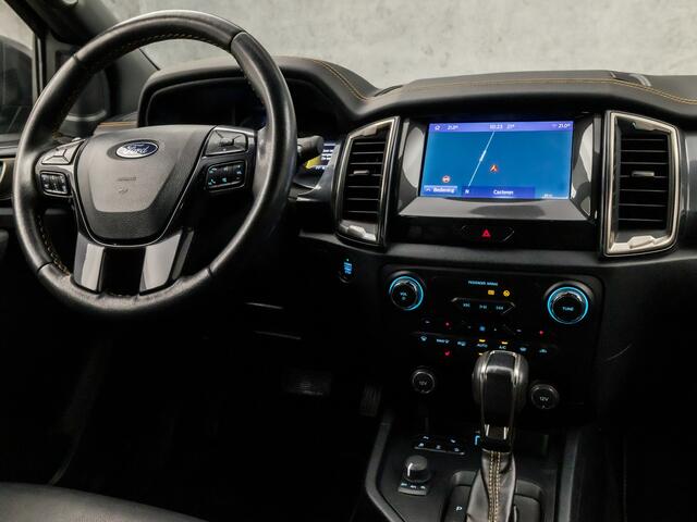 Ford RANGER 2.0 EcoBlue Wildtrak Supercab 213Pk Automaat (APPLE CARPLAY, GROOT NAVI, CAMERA, LEDER, TREEPLANKEN, TREKHAAK, ZWART HEMEL, STOELVERWARMING, KEYLESS, NIEUWSTAAT)