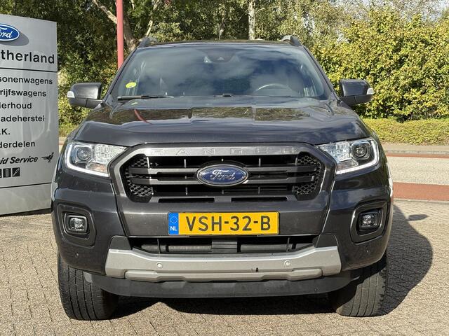 Ford RANGER 2.0 EcoBlue Wildtrak Supercab 214pk Automaat | 3.500kg Trekgewicht | Dichte Opbouw | Lederen Bekleding | Adaptieve Cruise | Dealer onderhouden