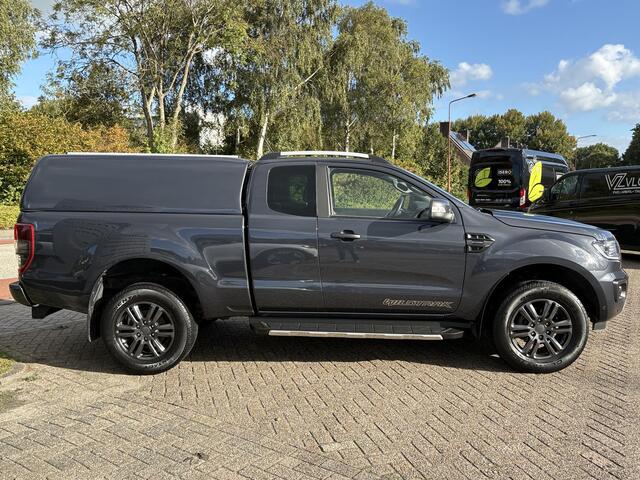 Ford RANGER 2.0 EcoBlue Wildtrak Supercab 214pk Automaat | 3.500kg Trekgewicht | Dichte Opbouw | Lederen Bekleding | Adaptieve Cruise | Dealer onderhouden