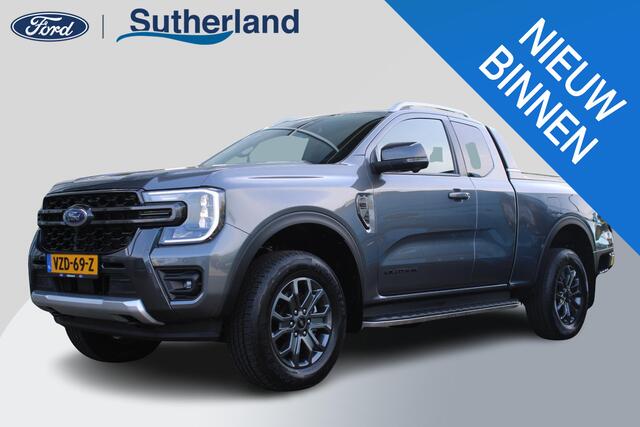 Ford RANGER 2.0 Super Cab EcoBlue Wildtrak | Trekhaak | Adaptive Cruise Control | BLIS | Navigatie | 4x4 |
