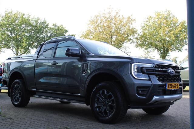 Ford RANGER 2.0 Super Cab EcoBlue Wildtrak | Trekhaak | Adaptive Cruise Control | BLIS | Navigatie | 4x4 |