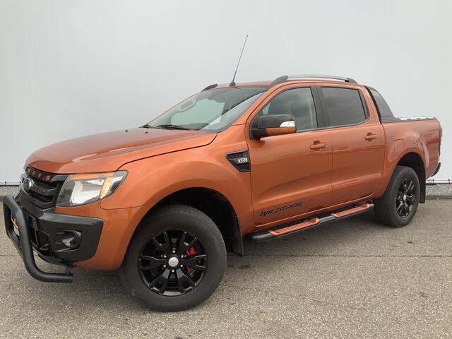 Ford RANGER 3.2 TDCi Wildtrak Super Automaat Cab Airco Cruise Leer Side Bar Trekhaak 3500 kg Alu Velg Euro 5