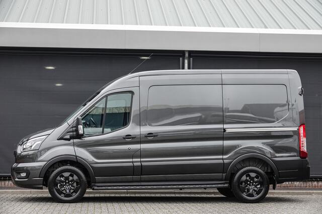 Ford TRANSIT L2H2 2.0Tdci 130Pk | 310 | Raptor Edition | Virtual Cockpit | 360° camera | 2xSchuifdeur | 16'' | Magnetic Grey