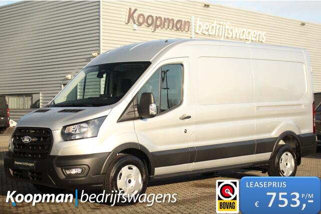 Ford TRANSIT 350 2.0TDCI 165pk Automaat L3H2 Trend | Nieuwste model | Carplay/Android | Camera | Sync 4 13" | Lease 753,- p/m
