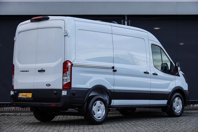 Ford TRANSIT L2H2 2.0Tdci 130Pk | 350 | Trend | Virtual Cockpit | Achteruitrijcamera | 270° Achterdeuren | Frozen White