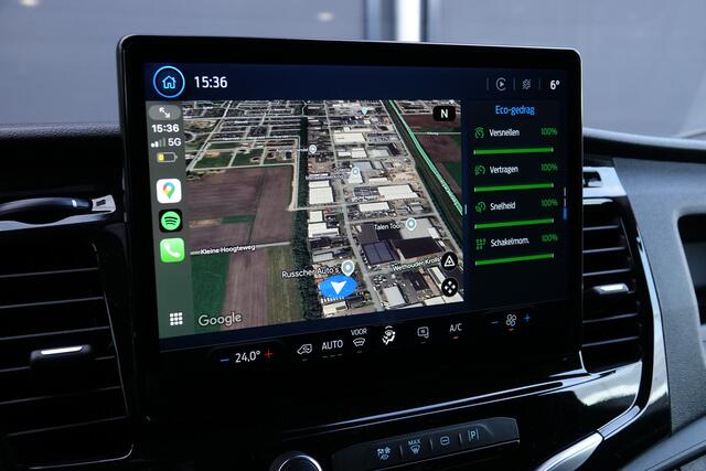 Ford TRANSIT L2H2 2.0Tdci 130Pk | 350 | 3.500Kg Trekgewicht | Trend | Virtual Cockpit | Achteruitrijcamera | 270° Achterdeuren | Frozen White