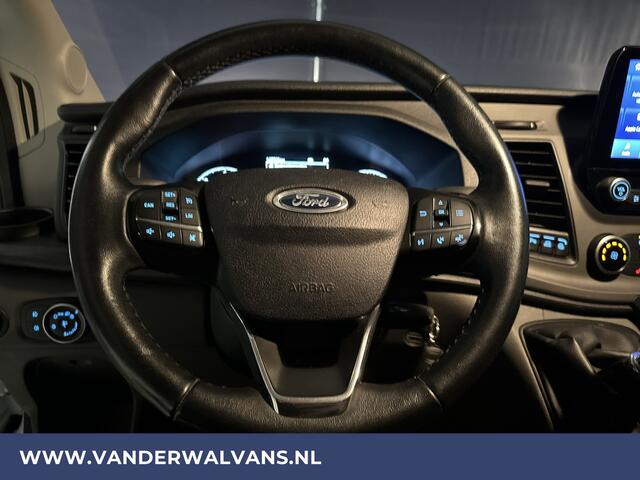 Ford TRANSIT 2.0 TDCI 131pk L3H2 Euro6 Airco | Camera | Navigatie | Apple Carplay Android Auto, Cruisecontrol, Verwarmde voorruit, Stoelverwarming, Parkeersensoren, Bijrijdersbank