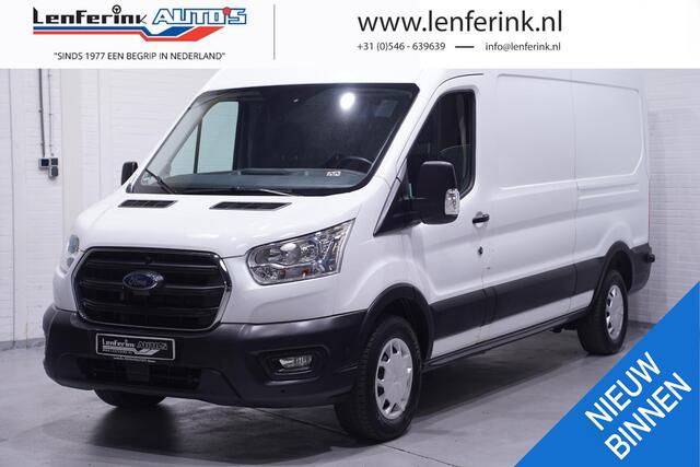 Ford TRANSIT 2.0 TDCI 130 pk L3H2 Trend Airco, Cruise Control Laadruimte Pakket, PDC V+A, 3-Zits, Slechts 28 dkm