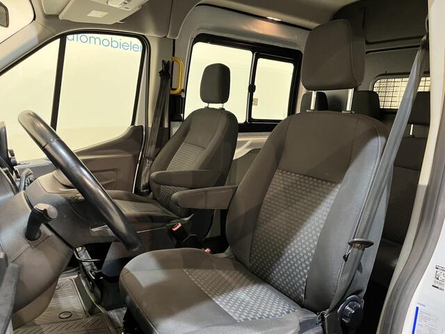 Ford TRANSIT 350 2.0 TDCI L3H2 Trend 130 PK DC Dubbel Cabine / Euro 6 / Airco / Schuifdeur L + R / Cruise Control / Trekhaak / Camera