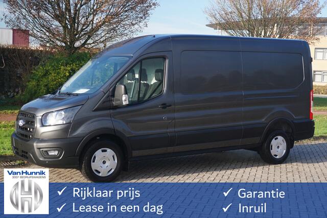 Ford TRANSIT 350L L3H2 Trend AUT-8 130PK MY2024 12" Sync 4 Apple CP/Camera, Laadruimte Pack! NR. 616