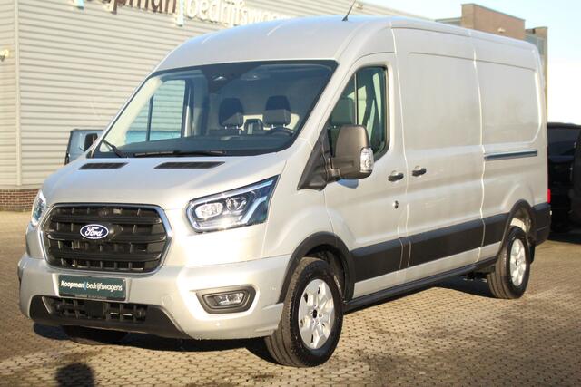 Ford TRANSIT 350 2.0TDCI 165pk L3H2 Limited | Automaat | L+R Zijdeur | 360° Camera | Adap. Cruise | Carplay/Android | Lease 788,- p/m
