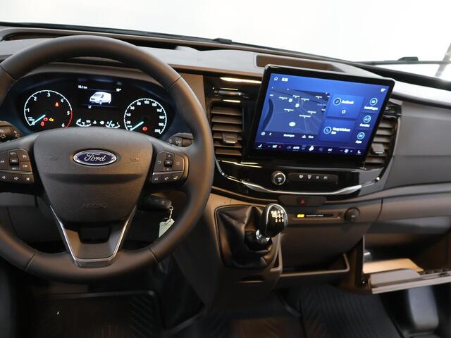 Ford TRANSIT 350 2.0 TDCI L3 H2 Trend | Navigatie | Stoelverwarming | Trekhaak 2500 KG AHW | Airco | 3-Zits | NIEUW | Carplay - Android Auto | Laadruimte Pakket | Cruise Control | Multifuntioneel Stuurwiel