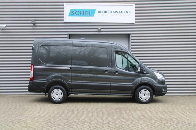Ford TRANSIT 350 2.0 TDCI L2H2 Trend 130pk - Facelift - Adaptive Cruise - Navigatie - Blind Spot - 360 Camera - Stoel - Stuurverwarming - Rijklaar