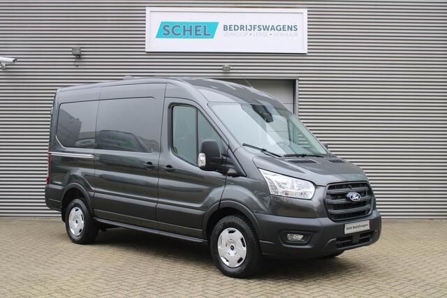 Ford TRANSIT 350 2.0 TDCI L2H2 Trend 165pk - Facelift - 2x Schuifdeur - Adaptive Cruise - Navigatie - Blind Spot - 360 Camera - Stoel - Stuurverwarming - Rijklaar