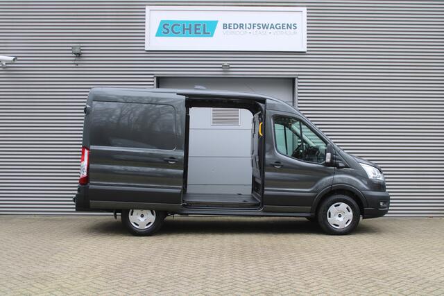 Ford TRANSIT 350 2.0 TDCI L2H2 Trend 165pk - Facelift - 2x Schuifdeur - Adaptive Cruise - Navigatie - Blind Spot - 360 Camera - Stoel - Stuurverwarming - Rijklaar