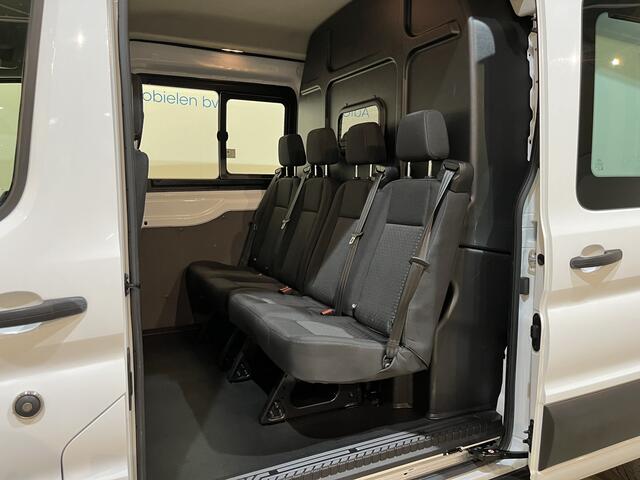 Ford TRANSIT 2.0 TDCI L3H2 DC Dubbel Cabine Trend 130 PK / Euro 6 / Airco / Schuifdeur L + R / Cruise Control / Camera / Trekhaak