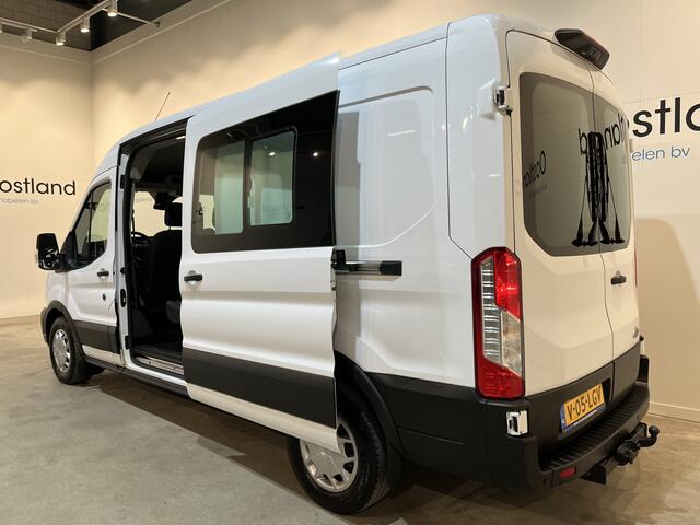 Ford TRANSIT 2.0 TDCI L3H2 DC Dubbel Cabine Trend 130 PK / Euro 6 / Airco / Schuifdeur L + R / Cruise Control / Camera / Trekhaak