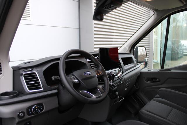 Ford TRANSIT 350 2.0 TDCI L2H2 Trend 130pk - Facelift - 2x Schuifdeur - Adaptive Cruise - Navigatie - Blind Spot - 360 Camera - Stoel - Stuurverwarming - Rijklaar