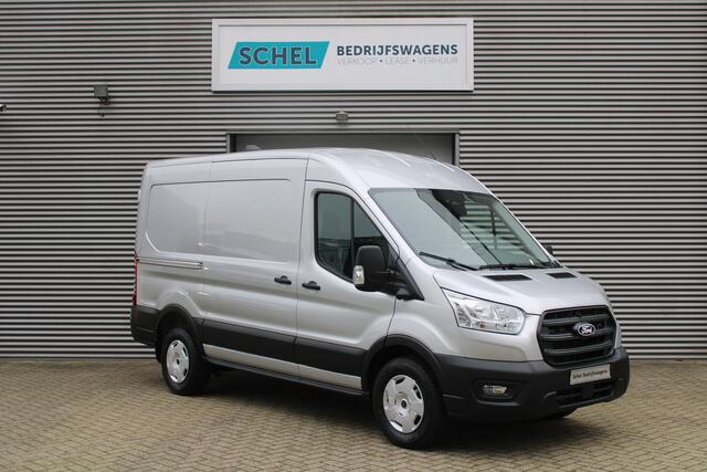 Ford TRANSIT 350 2.0 TDCI L2H2 Trend 130pk - Facelift - 2x Schuifdeur - Adaptive Cruise - Navigatie - Blind Spot - 360 Camera - Stoel - Stuurverwarming - Rijklaar