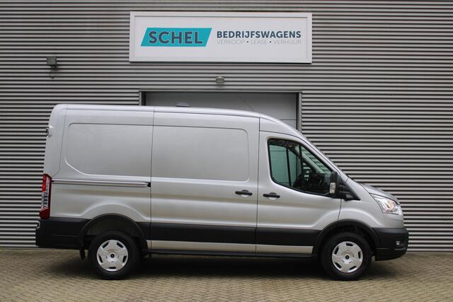 Ford TRANSIT 350 2.0 TDCI L2H2 Trend 130pk - Facelift - 2x Schuifdeur - Adaptive Cruise - Navigatie - Blind Spot - 360 Camera - Stoel - Stuurverwarming - Rijklaar