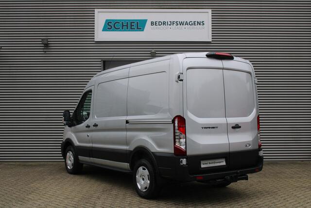 Ford TRANSIT 350 2.0 TDCI L2H2 Trend 130pk - Facelift - 2x Schuifdeur - Adaptive Cruise - Navigatie - Blind Spot - 360 Camera - Stoel - Stuurverwarming - Rijklaar