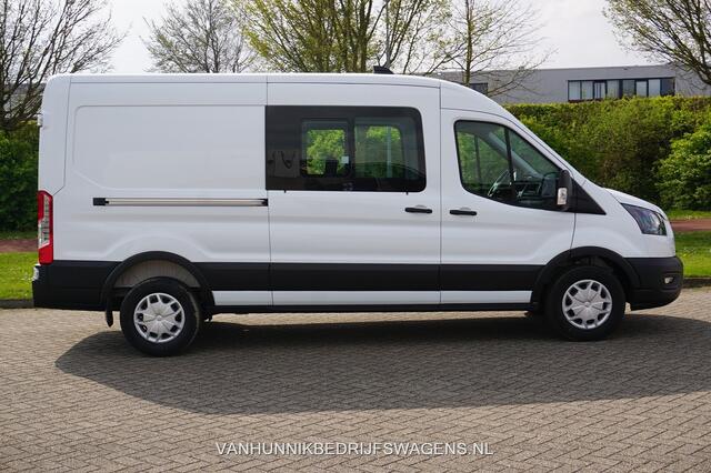 Ford TRANSIT 350L 130PK L3H2 Dubbel Cabine BPM VRIJ!! Climate, Cruise, 12" Sync4 Camera/Apple CP NR. 994