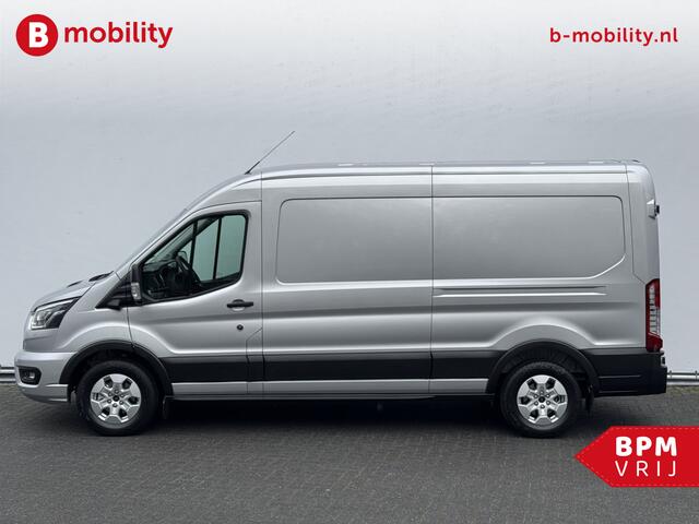 Ford TRANSIT 350 2.0 TDCI 165PK L3H2 Limited Automaat Luchtvering | UNIEK* | Trekhaak 2.800kg | Rondomzicht Camera | Apple CarPlay