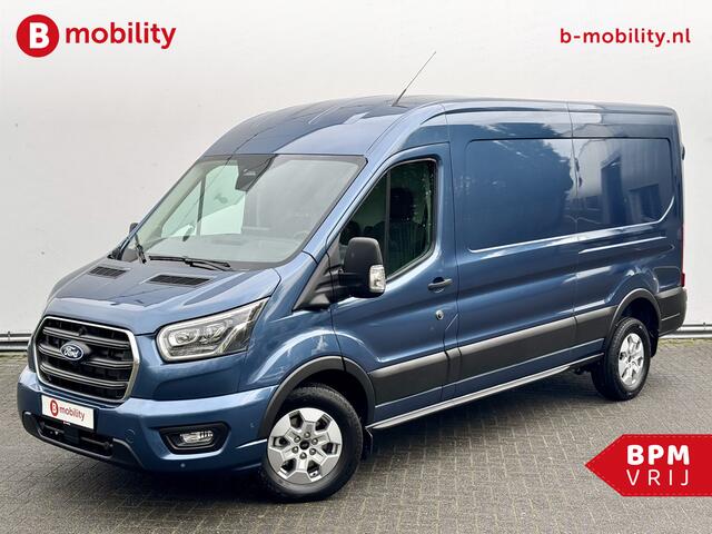 Ford TRANSIT 350 2.0 TDCI 165PK L3H2 Limited Automaat Trekhaak 2.800kg | UNIEK* | Trekhaak 2.800kg | Rondomzicht Camera | Apple CarPlay