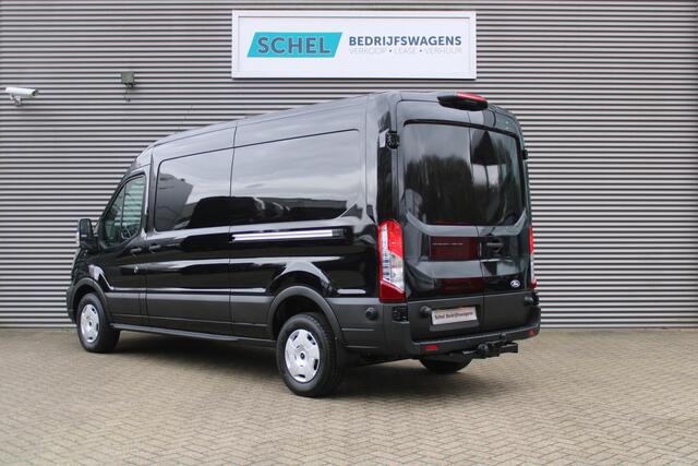 Ford TRANSIT 350 2.0 TDCI L3H2 Trend 165pk RWD - 2x Schuifdeur - Adaptive cruise - Navi - 360 camera - Blind Spot - Trekhaak - Rijklaar
