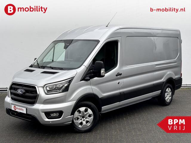 Ford TRANSIT 350 2.0 TDCI 165PK L3H2 Limited Automaat Luchtvering | UNIEK* | Trekhaak 2.800kg | Rondomzicht Camera | Apple CarPlay