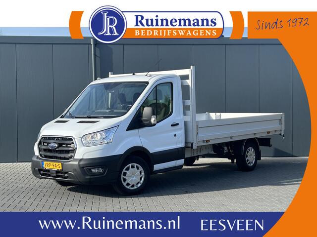 Ford TRANSIT 350 2.0 TDCI 130 PK WB 395 / 4.408 KM !! / LANGE UITVOERING PICK UP / 1e EIG. / AIRCO / CRUISE / 2.800 KG AHG