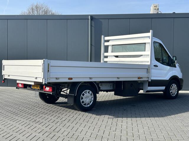 Ford TRANSIT 350 2.0 TDCI 130 PK WB 395 / 4.408 KM !! / LANGE UITVOERING PICK UP / 1e EIG. / AIRCO / CRUISE / 2.800 KG AHG