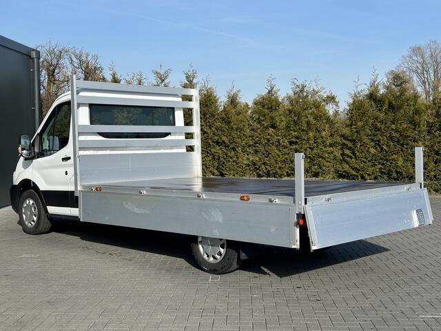 Ford TRANSIT 350 2.0 TDCI 130 PK WB 395 / 4.408 KM !! / LANGE UITVOERING PICK UP / 1e EIG. / AIRCO / CRUISE / 2.800 KG AHG