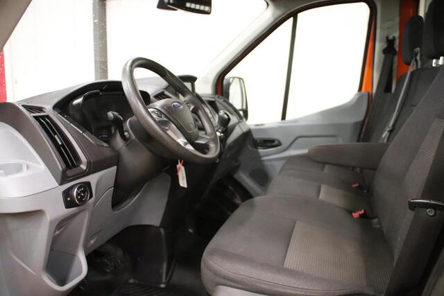 Ford TRANSIT met nieuwe NIEUWE MOTOR OPEN LAADBAK DUBBELLUCHT TREKHAAK 2800KG