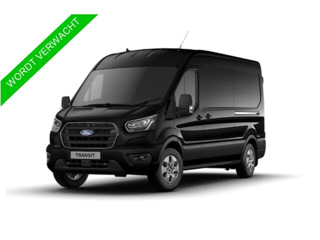 Ford TRANSIT 350L L3H2 Limited AUT-8 165PK BPM VRIJ Navi, Adap. Cruise, 360° Cam, Trekhaak, 2x Schuifdeur!! NR. K120*