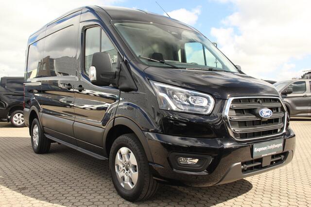 Ford TRANSIT 350 2.0TDCI 165pk L2H2 Limited | Automaat | 360° Camera | Adap. Cruise | Carplay/Android | Lease 753,- p/m