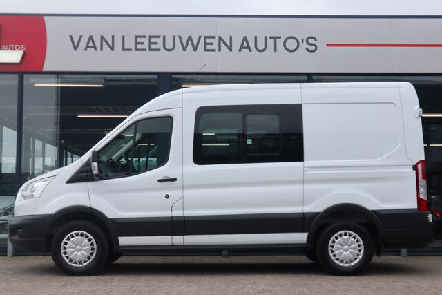 Ford TRANSIT 350 2.2 TDCI L2H2 DC Trend | Dubbel Cabine | 7 Zits | Airco | Navigatie | Camera |
